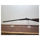 Percussion Double Barrel 16 Ga. - 1 Lock Missing