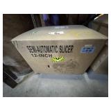 Semi Automatic Meat Slicer in box