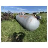 500 Gal Propane Tank w/Filler Hose - 95% Full