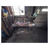 Roll Around Cart w/Heavy Duty Chop Saw