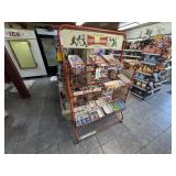 Little Debbie Wire Display Rack on Wheels