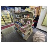 Double Sided Metal Store Shelf