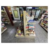Double Sided Metal Store Rack