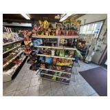 Wire Store Display Rack - Contents Not Incl