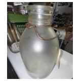 1 Gal Glass Milk Bottle