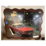 Wood '65 Mustang Wall Dï¿½cor