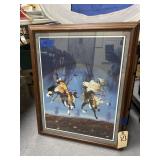 Framed 'Fleeing From the Spirit Winds'