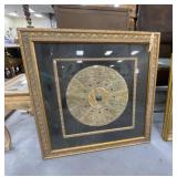 Framed Carved Rock Art 38'x38'