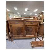 Marble Topped Dresser 43'L x 20'W x 34'H