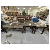 2 End Tables 26'L x 24'W x 24'H & Coffee Table