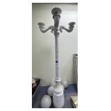 Outdoor Light Post w/5 Plastic Globes 96'H