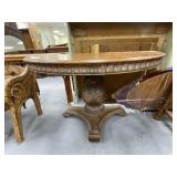 Wood Hall Table 49'L x 29'H