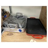 20' Rectangular Grill Pan - Roasting Pan w/Rack