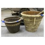 2 - Planters - 1/2'x18' Irwin Drill Bit & Metal