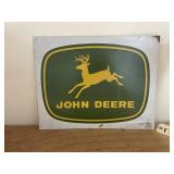 Metal John Deere Sign 16'x12'