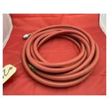 3/8' ID Rubber Air Hose w/Fittings