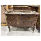3-Drawer Dresser 42'L x 20'W x 30'H w/Mirror