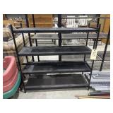 4-Tiered Metal Shelving Unit 36'L x 11'W x 36'H