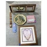 Framed Mirror 10'x25'- Mini Figurines & More