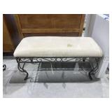 Padded Metal Bed Bench 37'L x 15'W x 20'H