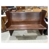 Wood Church Pew 50'L x 23'W x 35'H