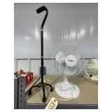 Hawaiian Breeze Table Fan 13' & Cane