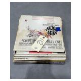 Pile of Assorted Vinyl Records 33's approx 15