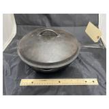 Cast Iron Skillet w/Lid 11'Dia