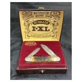 Schrade IXL 3' 2-Blade Folding Knife in box