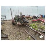 Shop Made Heavy Duty Wood Splitter
