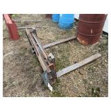 Skid Steer Pallet Fork Attachment