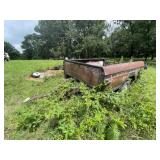 Ford Pickup Bed Trailer - no tailgate - lots rust