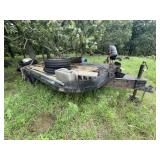 Bumper Pull Shop Made 2-Axle Trailer 12ft L