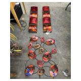 3 Pcs - Metal Wall Dï¿½cor 32"x15"