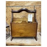 Wooden Magazine Rack 13'x8'x16'