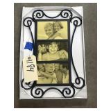 3-Space 4x6  Metal Pic Frame - NIB 11'x16'
