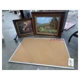 Cork Board 36"x24" - Framed Painting & Print