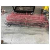 Pile of Metal Peg Shelves 48'L x 7'x6'
