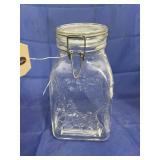 Farm Themed Glass Canister