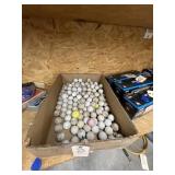 Box of Assorted Golf Balls - Used