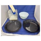4 pcs - Plastic Organizer - Pyrex Bowl - Pyrex Pie