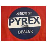 3D Printed 'Authorized Pyrex Dealer' Sign