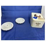Tin Tea Bin - Barrell Shaker & Candle Holders