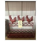 Metal Wall Chicken Shelf 16'
