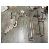 2 - Concrete Mixers - Clamps - Drywall Tape Disp