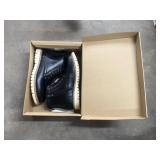 Steve Madden Sz 10 Black Zip Boots NWT
