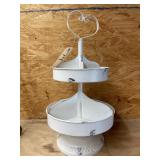 2-Tiered Rotating Serving Stand 19'x10'