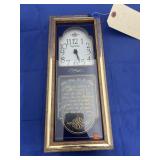 Ingram Battery Op Wall Clock 13'x5'