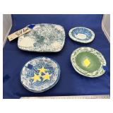 3 - Plaster Bowls - Trivet