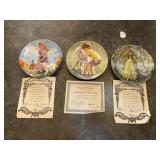3 - Decorative China Plates